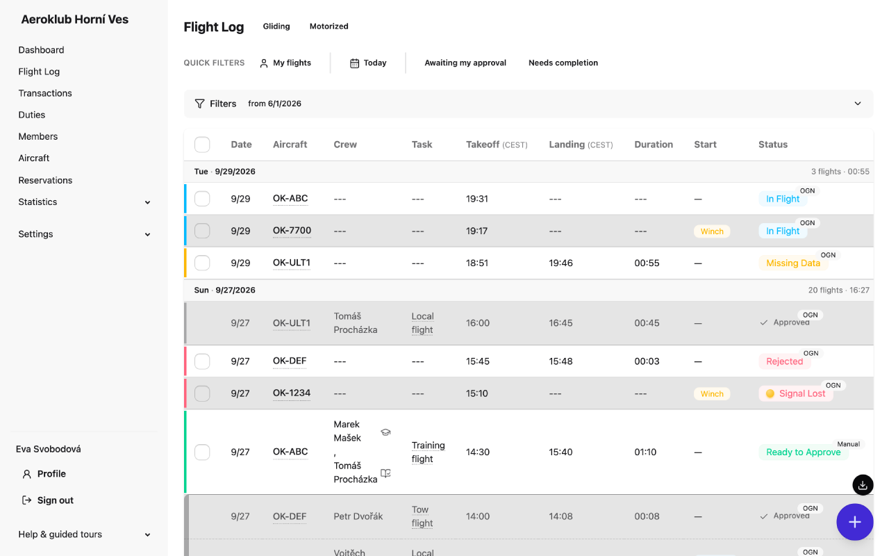 Flight Log